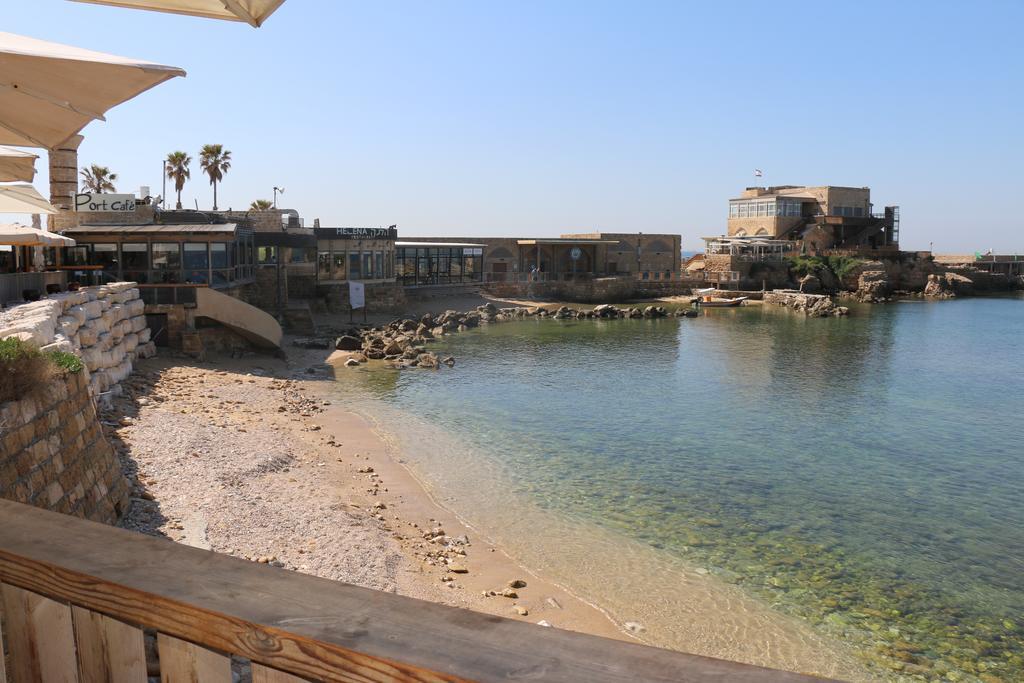 Beach Front House Caesarea Exterior foto